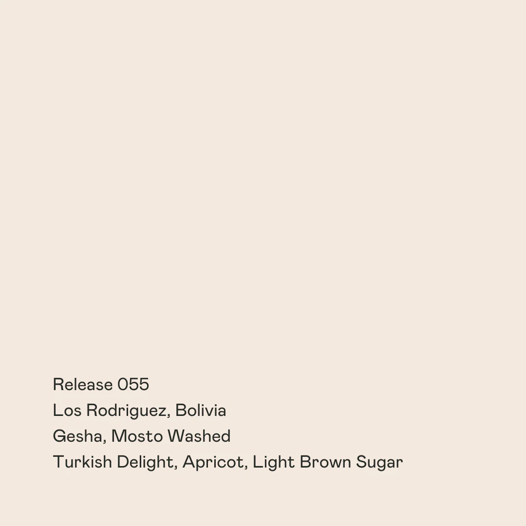 Release 055 - Los Rodriguez, Gesha Washed Mosto Fermented
